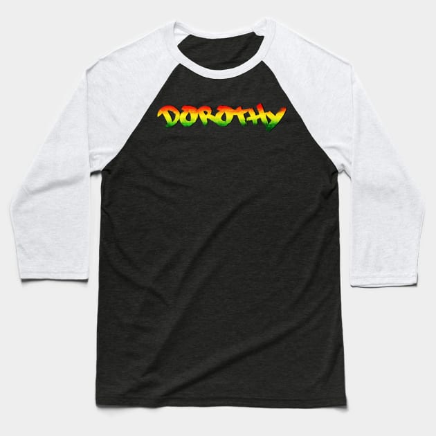 Reggae Dorothy Baseball T-Shirt by EriEri